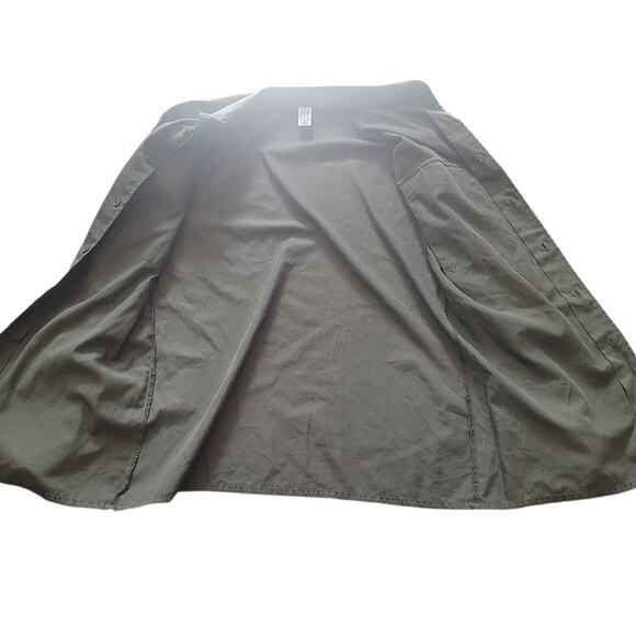 Vintage Austrian BDU Shirt, SM, Austrian 39 / U.S. 15, Green, Button w/ Epaulets - Picture 4 of 6